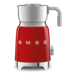 Smeg - Spieniacz do mleka MFF11RDEU - 10% rabatu przy zakupie dwóch produktów SMEG. Wpisz kod smeg10