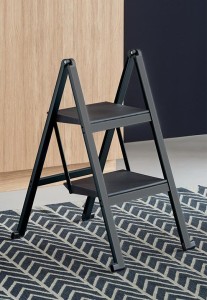 Peka 10.23A/2 - Drabinka STEPOLO 2-stopniowa/ czarne aluminium