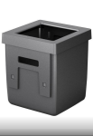  PEKA 09.4243.A - POJEMNIK z pierścieniem 40 l/ antracyt