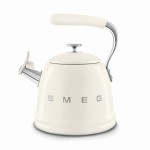 Smeg - Czajnik z gwizdkiem WKF01CR - 10% rabatu przy zakupie dwóch produktów SMEG. Wpisz kod smeg10