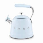 Smeg - Czajnik z gwizdkiem WKF01PB - 10% rabatu przy zakupie dwóch produktów SMEG. Wpisz kod smeg10