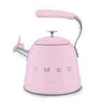 Smeg - Czajnik z gwizdkiem WKF01PK - 10% rabatu przy zakupie dwóch produktów SMEG. Wpisz kod smeg10