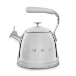 Smeg - Czajnik z gwizdkiem WKF01SS - 10% rabatu przy zakupie dwóch produktów SMEG. Wpisz kod smeg10