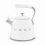 Smeg - Czajnik z gwizdkiem WKF01WH - 10% rabatu przy zakupie dwóch produktów SMEG. Wpisz kod smeg10