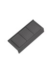 Peka 14.5205.43 - ONDA Line - organizer z pokrywkami, mały/ gł.350/ 146x322x69/ antracyt