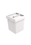 Peka 14.5502.01 - ONDA Line - pojemnik 5l z podnoszoną pokrywką/ 170x174x202/ biały