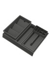 Peka 14.5301.43 - ONDA Line - organizer na kosmetyki, średni/ gł.400/ 308x372x90/ antracyt