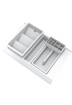 Peka 14.5401.01 - ONDA Line - organizer na kosmetyki, duży/ gł.450/ 308x422x90/ biały