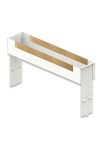 Peka 04.8282.KPL/B - Dodatkowa półka do Pinello Liro z drewnem/ 1 szt./ biała