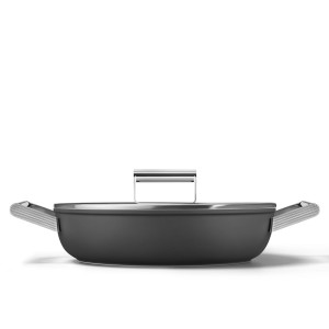 Smeg DPF2812BLM Patelnia głęboka 28 cm  - 10% rabatu przy zakupie dwóch produktów SMEG. Wpisz kod smeg10 