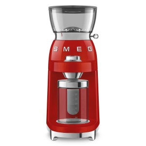 Smeg - Elektryczny młynek do kawy CGF03RDEU - 10% rabatu przy zakupie dwóch produktów SMEG. Wpisz kod smeg10 