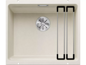 Zlewozmywak BLANCO ETAGON 500-U Silgranit delikatny biały, InFino, szyny 527075