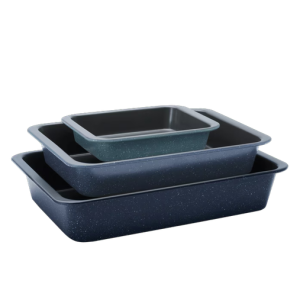 Electrolux E9OOECTS - Zestaw 3 prostokątnych form do pieczenia Easy2Clean