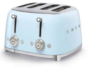Smeg - Toster TSF03PBEU - 10% rabatu przy zakupie dwóch produktów SMEG. Wpisz kod smeg10