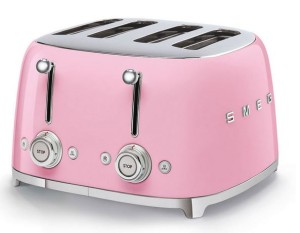 Smeg - Toster TSF03PKEU - 10% rabatu przy zakupie dwóch produktów SMEG. Wpisz kod smeg10