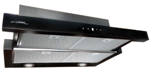 Okap do zabudowy FALMEC Slim Vetro Plus 90 Black - 10% rabatu. Wpisz kod FALMEC10