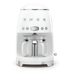 Smeg - Ekspres do kawy przelewowy DCF02WHEU - 10% rabatu przy zakupie dwóch produktów SMEG. Wpisz kod smeg10