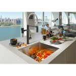 Franke - Vital bateria kuchenna półprofesjonalna czarny mat/stal szlachetna