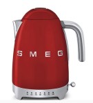 Smeg - Czajnik elektryczny z regulacją temperatury KLF04RDEU - 10% rabatu przy zakupie dwóch produktów SMEG. Wpisz kod smeg10