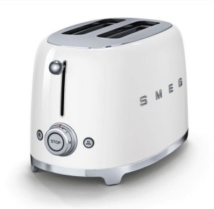 Smeg - Toster TSF01WHEU - 10% rabatu przy zakupie dwóch produktów SMEG. Wpisz kod smeg10